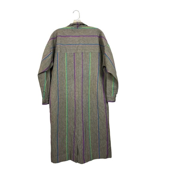 Colours By Alexander Julian Women's Vintage Long Coffee Brown Dress - Picture 2 of 6